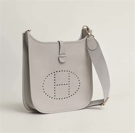 hermes evelyn large handbag beton